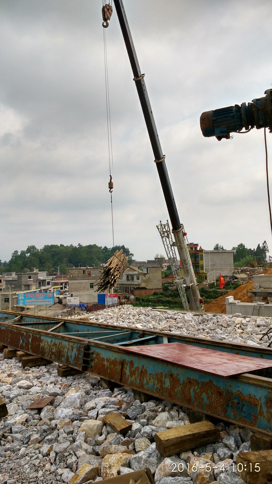 起重機安全監控管理系統現場安裝案例