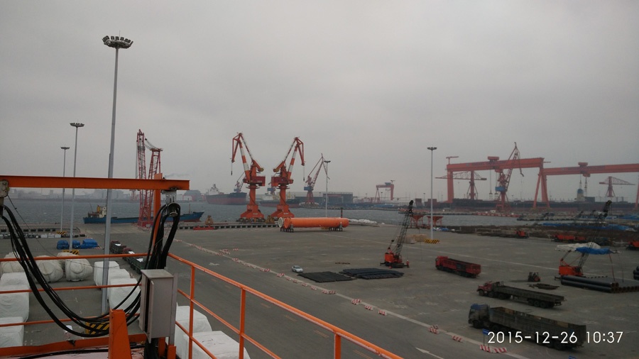 天津安裝門式起重機安全監控系統照片一